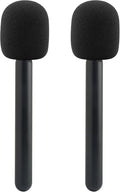Stick for Dji Mic 1 2 3 Holder, Wireless Mic Handle for Rode | Mic Holder for Dji 2, Interview Handle for Rode Wireless Micro GO 2 II ME Pro, Mic Holder Stick for Hollyland Lav Mic, 2Pack by JCMOYUTY