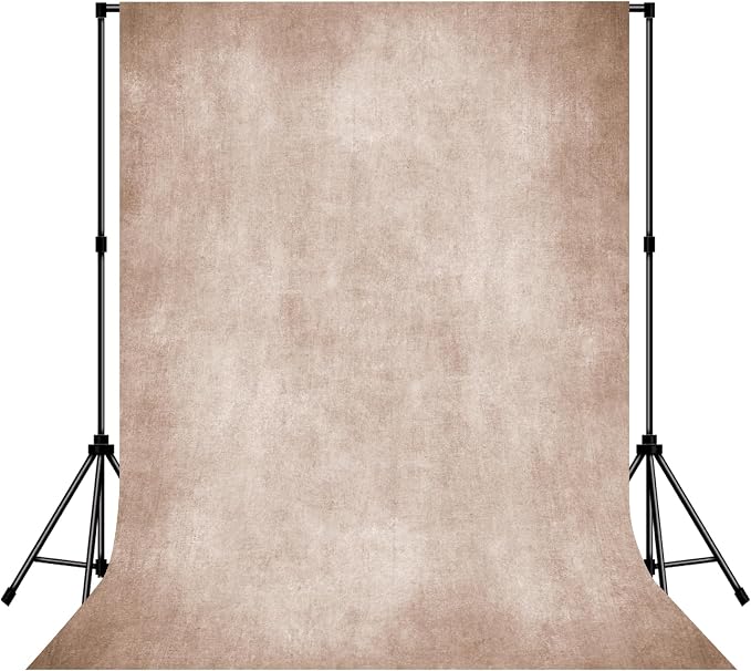 Beige Photo Backdrop Studio Abstract Texture Photography Background 5x7ft | Creative Background Photography Studio Shooting Canvas Professional Portrait by MIZSYE