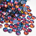 Jollin Hotfix Rhinestones Flatback Crystal Gems 2mm SS6, Blue Blaze | 2880pcs Hot Fix Crystals Glass Rhinestones for Bedazzling, Crafting, Clothes, Shoes & Accessories DIY Decoration by Jollin