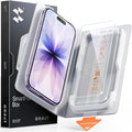 SMARTDEVIL 2 Pack Tempered Glass Screen Protector for iPhone 17 | SmartPull Box Bubble-Free Instant Install Applicator, 9H Military-Grade Protection, Case-Friendly by SmartDevil