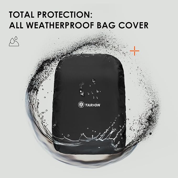 TARION Camera Backpack for Photographers Compact 15L, TB04 Green | 15 Inch Laptop Compartment, Side Access Quick Draw, Anti-theft Hidden Pocket, Tripod Holder, Rain Cover, Travel-Friendly - Image 4