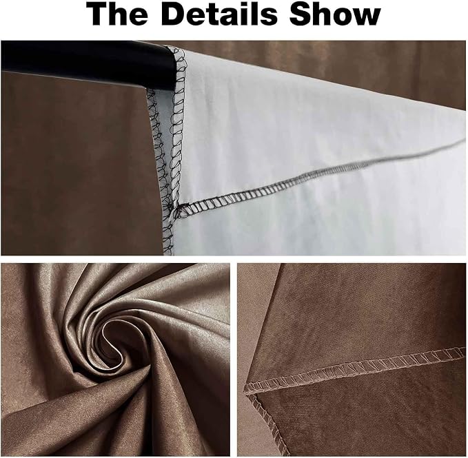 Brown Photo Backdrop Studio Abstract Texture Photography Background 8x10ft | Creative Background Photography Studio Shooting Canvas Professional Portrait - Image 5