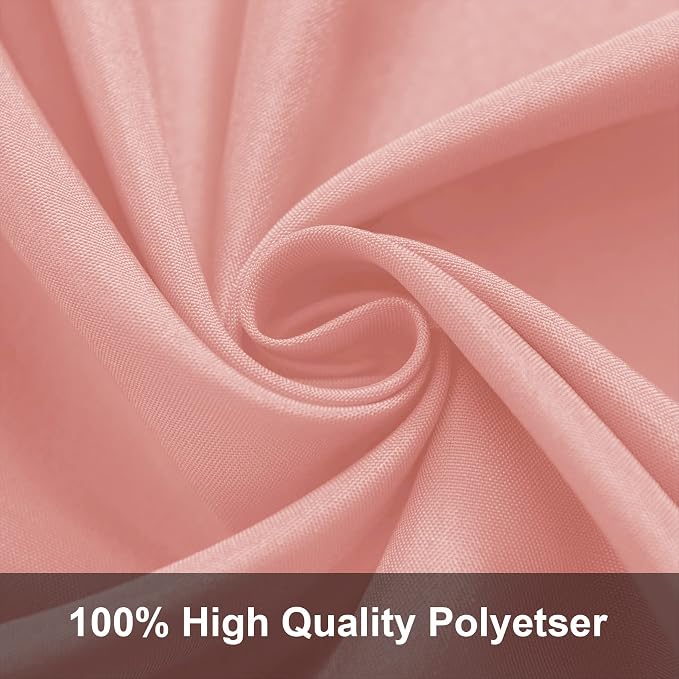 Joccun 10X10FT Dusty Pink Backdrop Background for Photography,Polyester Backdrop Curtain Background Screen for Photography,Photoshoot,Video Recording,Studio(10X10ft, Dusty Pink) - Image 3