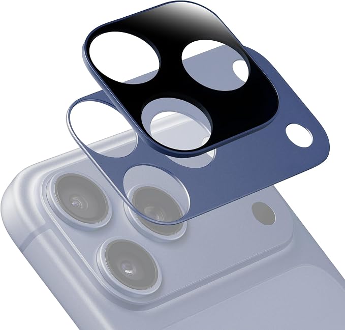 MagFilter Phone Camera Lens Filter Kit for iPhone 17 Pro Max, 2-in-1 ND32 (Neutral Density) Lens Filter, Optical Glass, Snap-on, iPhone Photogragy Essentia (iPhone 17 Pro Max, ND32 Blue) by CASEWORLDLLC