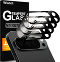 Wiaocit Tempered Glass Camera Lens Protector for Google Pixel 10 Pro | 4 Pack, 9H Hardness, Ultra HD, Anti-Scratch, Case Friendly by Wiaocit