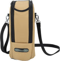 Camera Lens Pouch, Shockproof Nylon Large DSLR Camera Lens Case with Shoulder Strap for Outdoor by Jauarta