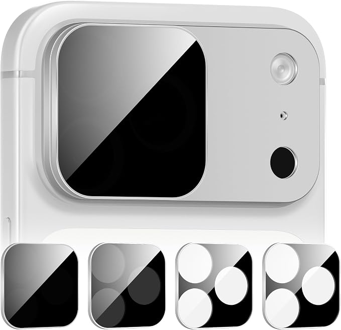 Suoman ND/UV Filter for iPhone 17 Pro Camera Lens Protector - Filter Kit | with ND/CPL/UV/Black Soft Filter Kit,Strong Adsorption,Tempered Glass Lens Film,All-in-one Metal Camera Cover by Suoman