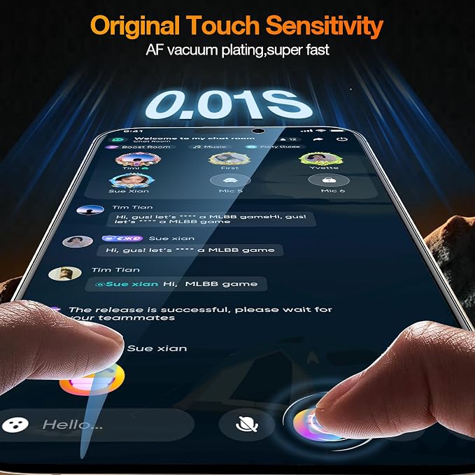 YMHML 3 Pack Compatible for iPhone 16 Pro Max Privacy Screen Protector Tempered Glass, Anti Spy Privacy Screen iPhone 16 Pro Max 6.9 Inch Accessories, Case Friendly Film, Easy Installation Tool | 6.9 Inch, Anti Spy, Private, Shatterproof, Case Friendly... - Image 4