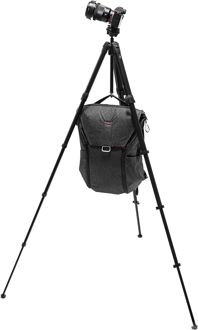 Peak Design Travel Tripod, Carbon Fiber, Compact Design, Quick Setup and Takedown, Pro-Level Stability, Ergonomic Ball Head, Compact and Portable Travel Tripod for Camera and Phone, 20 lb Capacity - Image 3