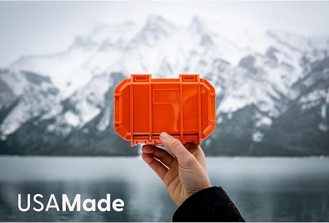Evergreen Dry Box Tech Organizer – For Camera, Cables, Hard Drives, Memory Cards, Keys, Compatible with GoPro, Airtags (Small, PROFoam, Clear) - Image 7