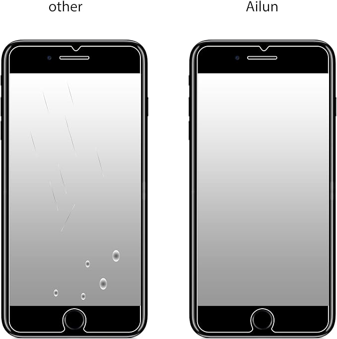 Ailun 3 Pack Screen Protector for iPhone SE 2020 2nd/2022 3rd Gen | 4.7 Inch, Tempered Glass, 0.25mm, Case Friendly, Clear - Image 6