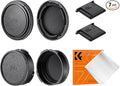 K&F Concept FD Mount Rear Lens Cap & Body Cap Cover & Hot Shoe Cover Kit For Canon F-1 FTB AE-1 A-1 AT-1 AV-1 AL-1 T60 T70 T80 T90 | Compatible with FD Mount Canon F-1 FTB AE-1 A-1 AT-1 AV-1 AL-1 T60 T70 T80 T90, Camera Lens Accessory with Warm Shoe Cover by KFCONCEPT