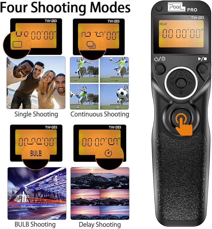 Wireless Remote Shutter Compatible for Sony Alpha a7 a7II III R RII RIII A7IV a7RIV a7S a300 a6000 a6500 a6400 a6300 a77II a100 a300 a450 a500 a580 a700 a850 a33 a55 a58 a65 a77 a99 RX100 II III IV - Image 5