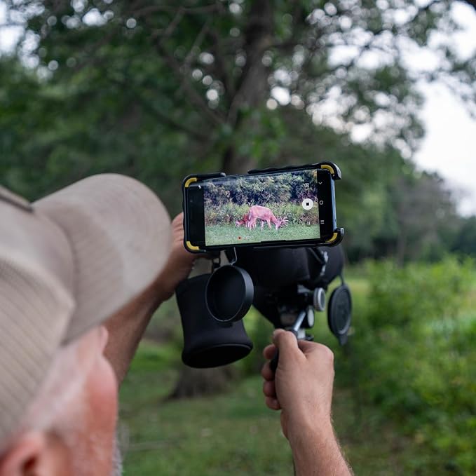 Phone Skope Complete Digiscoping Kit: Ideal Scope Camera for Hunting/Birding/Stargazing - Phone Scope Adapter Kit Includes Phone Scope Mount Case, Eyepiece Adapter, Lens Cloth - Fits Most Smartphones - Image 5