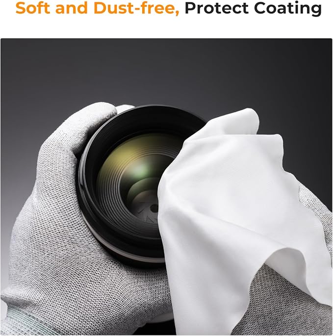 K&F CONCEPT 67mm Lens Cap, 9-in-1 Center Pinch Lens Cover + Anti-Loss | Keeper Leash + Microfiber Cleaning Cloth Kits Compatible with Nikon, Canon, Sony, Fujifilm Camera Lenses - Image 7
