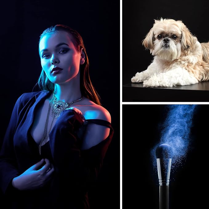 10X12ft Black Backdrop, LCUIRC Photo Backdrop Curtain Polyester Background for Portraits Pet Photoshoot and Birthday Party Halloween Decoration - Image 6