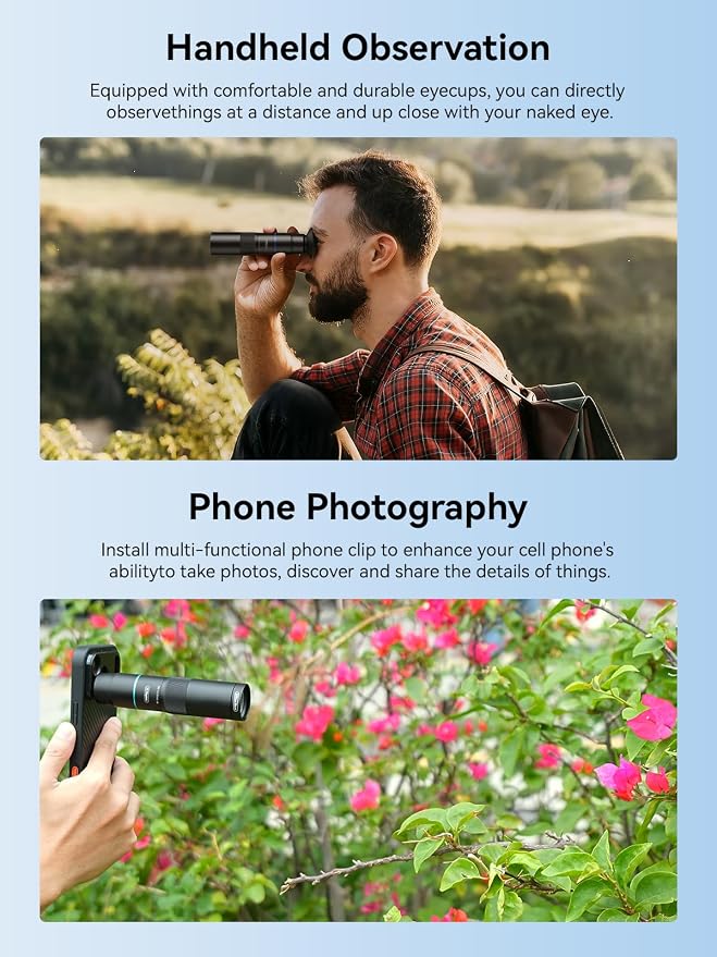 MIAO LAB 10X Telephoto + 200mm Macro Lens for iPhone 17 Pro, 2-in-1 Telephoto & Macro with 17mm Thread Interface & Dedicated Case – Perfect for Concerts, Travel, and Outdoor Exploration - Image 5