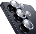 ESR for Galaxy S25 Ultra Camera Lens Protector, 1 Pack, Glitter Silver | Individual Camera Cover, 9H Tempered Glass, Original Camera Clarity, Scratch-Resistant, Case Friendly by Unknown