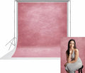 UrcTepics 8x10ft Professional Pink Portrait Backdrop Abstract Textured Backdrops for Photography Rose Romantic Headshot Backdrop by UrcTepics
