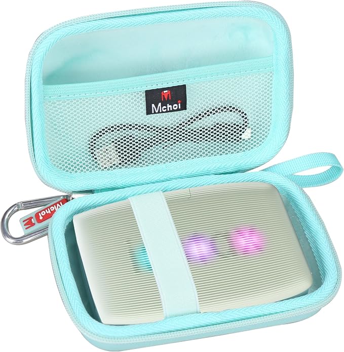 Mchoi Hard Storage Case Fits for Fujifilm Mini Link 3 2 1 Smartphone Printer, Case Only, Sage Green - Image 2