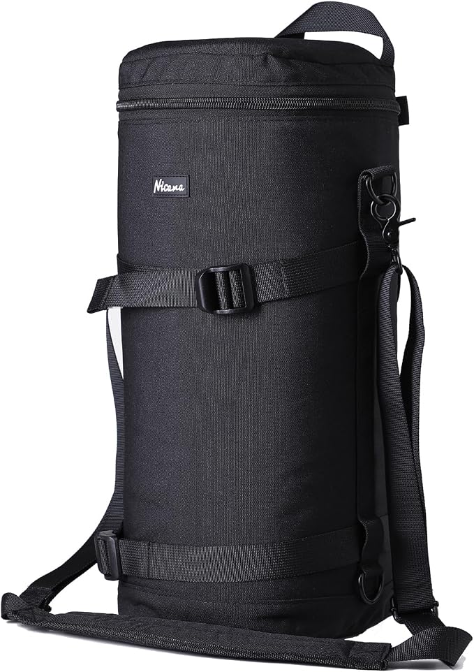 LB2 Deluxe Water-Resistant Camera Lens Pouch Case for Canon 800mm 100-400 28-300 Nikon 200-500mm 80-200 80-400 300 Sigma 150-500mm 150-600 Tamron150-600mm 70-200mm & More, Lens Protective Bag - Image 8