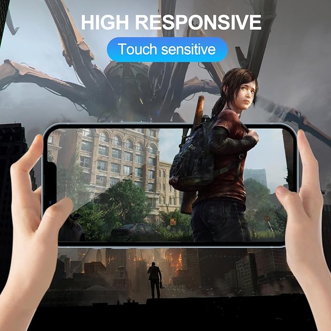 3+3 Pack Glass Screen Protector for iPhone 13, 6.1 Inch | Camera Lens Protector, HD Clear Tempered Glass Film, Anti-Scratch, Bubble Free, Case-friendly - Image 6