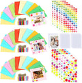 30pcs Paper Picture Frames for Instax Mini Film 2x3 Wall Hanging Kit | 2x3" Photos Wall Ornament Frames with Clips/String/DIY Stickers/Photo Protectors, for Fujifilm Mini/Polaroid/Kodak/Lomo/Kpop by Unknown