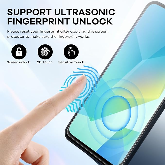 4+4 for Samsung Galaxy A26 5G Screen Protector Camera Lens Protector | 9H Tempered Glass Cell Phone Protector - Image 7