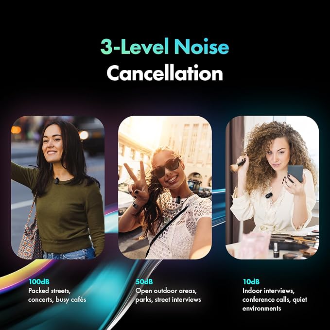 Movo NanoMic Dual USB-C Wireless Microphone for iPhone 15/16/17 and Up, Android, iPad Pro & Laptops – Wireless Lavalier Mic for USB-C Smartphones & Devices, Great for Vlogging & TikTok - Image 5