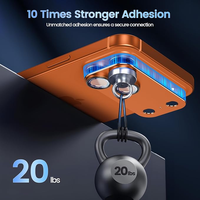 CACOE Metal Camera Lens Protector for iPhone 17 Pro | Tempered Glass Cover, Anti-Scratch, Drop-Proof, Strong Adhesion, Camera Screen Cover Accessories, Orange - Image 5