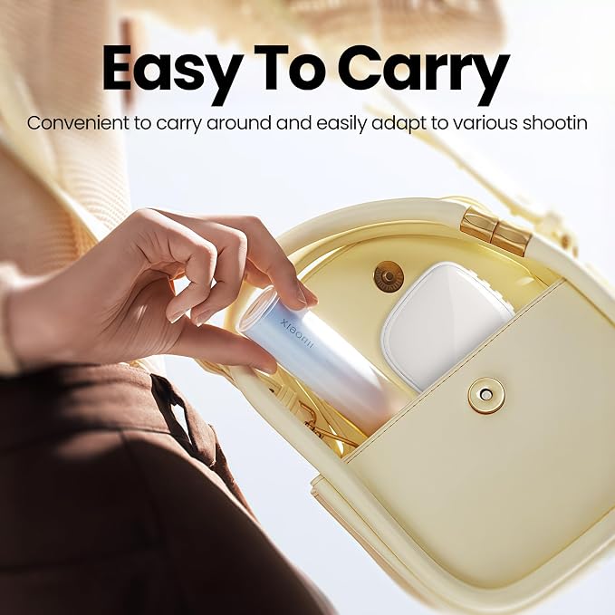 Magnetic Selfie Light, 3 Color Modes, 1000mAh Foldable & Rotatable Fill Light, Compatible with iPhone 11-17 Series, Samsung, MagSafe, White - Image 6