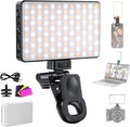 NEEWER Basics LED Selfie Phone Light for iPhone Camera Laptop, BL120B | Clip on Fill Light, Color Films, Diffuser, 3000mAh Rechargeable, 2500K-9000K CRI95+ Video Conference Lighting for Zoom Call by Neewer