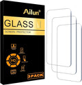 Ailun 3 Pack Screen Protector for iPhone 16 / iPhone 15 / iPhone 15 Pro | 6.1 Inch, Tempered Glass, Dynamic Island Compatible, Case Friendly by Ailun