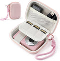 Camera Case for Digital Camera CAMKORY DC403 FHD 1080P/ KODAK PIXPRO FZ55/ FZ45, Small Travel Compact Camera Holder with Mesh Pocket for Accessories SD Card (Pink) by TYSORETY