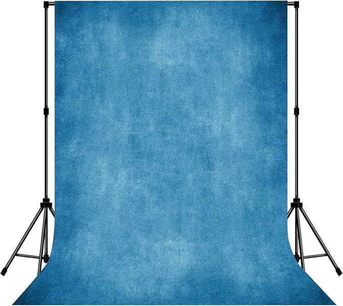 Blue Photo Backdrop Studio Abstract Texture Photography Background 10x10ft | Creative Background Photography Studio Shooting Canvas Professional Portrait by MIZSYE