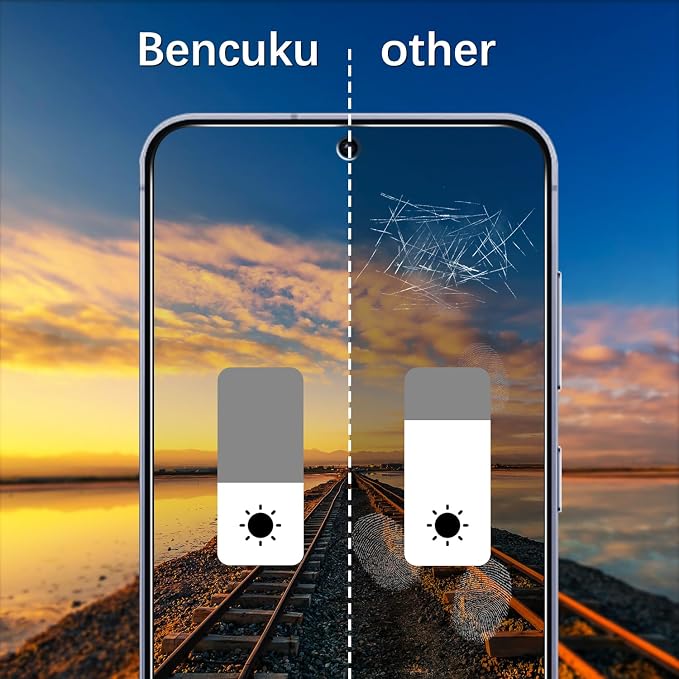 Privacy Screen Protector for Samsung Galaxy S26 Plus Tempered Glass | Fingerprint ID Compatible, Anti Spy, Camera Lens Protector, Anti Scratch, 2+2 Pack - Image 4