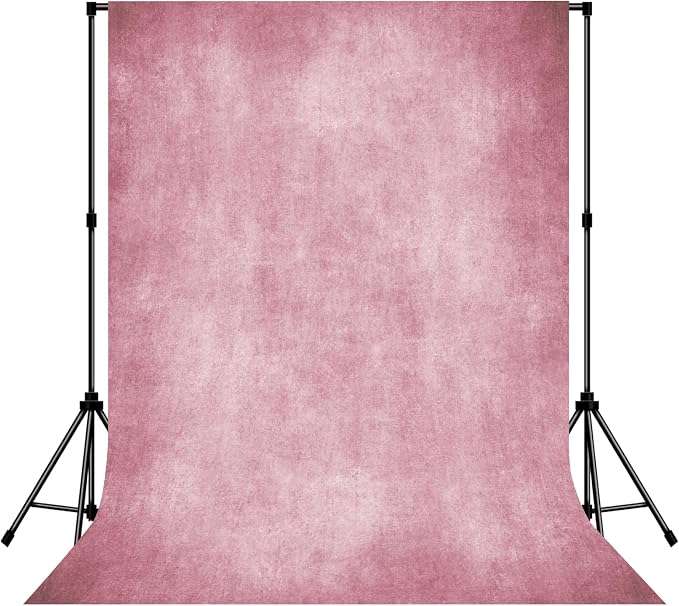 Pink Photo Backdrop Studio Abstract Texture Photography Background 8x10ft | Creative Background Photography Studio Shooting Canvas Professional Portrait by MIZSYE