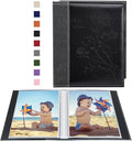 Artmag Photo Album 5x7 Clear Pages Pockets Leather Cover Slip Slide in Photo Album Book Holds 50 Vertical 5x7 Photos Picture Book for Wedding Family (Black) by Artmag