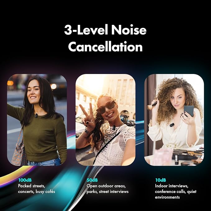 Movo NanoMic Dual Lightning Wireless Microphone for iPhone 14 and Below– Lavalier Mic for iPhone, Great for Vlogging, TikTok, Content Creation - Image 5