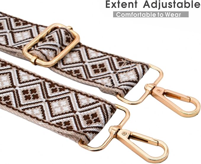 Replacement Purse Strap Shoulder Strap Adjustable Crossbody Strap for Women Crossbody Wide Shoulder Bag - Image 6