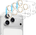 Dengduoduo 3 Pack Camera Lens Protector for iPhone 17 Pro Max, Tempered Glass, Ultra HD, 9H Hardness, Anti-Scratch, Case Friendly,[No Affect on Night Shots],Gold by Dengduoduo