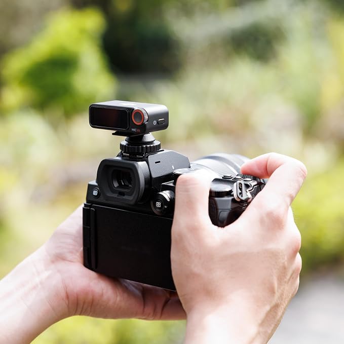 JJC Cold Shoe Mount Adapter for DJI Mic 2, Fits Canon Nikon Sony Cameras | with 1/4" Tripod Screw Hole, Portable & Lightweight, Ideal for Vlogging & Video Recording, Accessories for DJI Mic 2 - Image 7