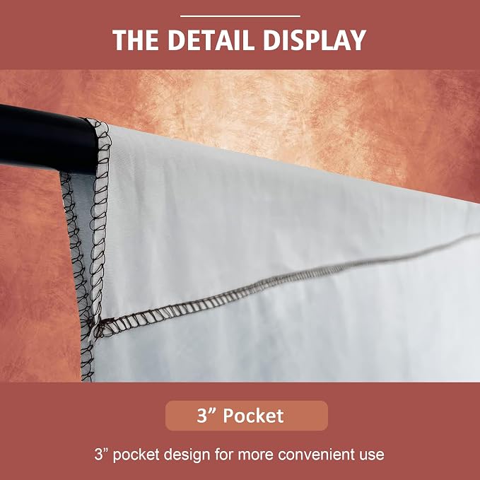 Abstract Photography Backdrop for Photoshoot 8x12ft,Brick Red,No Stand | Professional,Polyester Fabric,Roller Pocket on Top,Vintage Portrait Photo Props Booth Background,Photoshoot Studio - Image 6