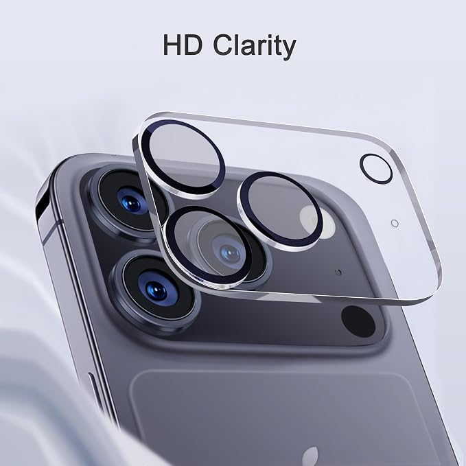 Ailun Screen Protector + Camera Lens Protector for iPhone 17 Pro Max | 3+3 Pack, 6.9 inch, Sensor Protection, Installation Frame, Case Friendly, Dynamic Island Compatible,Tempered Glass - Image 4