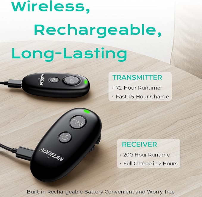USB-C Rechargeable Wireless Camera Remote Shutter Release for Nikon | D200, D300, D750, D5000, D5100, D5200, D5600, D7200, D7500, Z6, Z7, D800, D850, Coolpix P1000 - Image 3