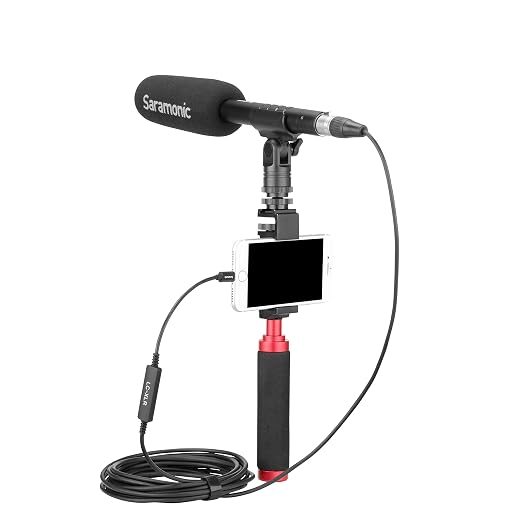 Saramonic LC-XLR | XLR Female to Apple Lightning Microphone Interface Cable for iPhone & iPad - for Dynamic & Battery-Powered Condenser Microphones - Image 4