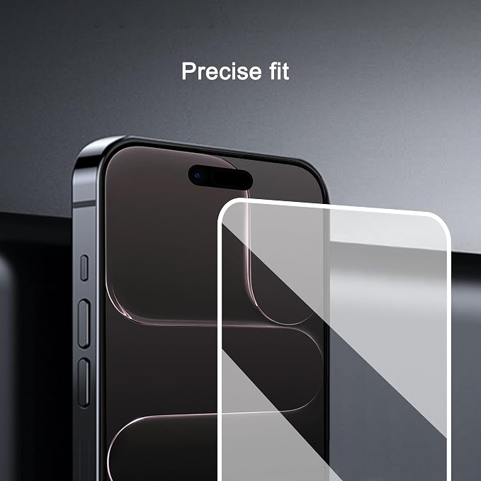 Ailun 3 Pack Screen Protector for iPhone Air, Tempered Glass | 6.5 Inch, Installation Frame, Tempered Glass, Sensor Protection, Dynamic Island Compatible, Case Friendly - Image 4