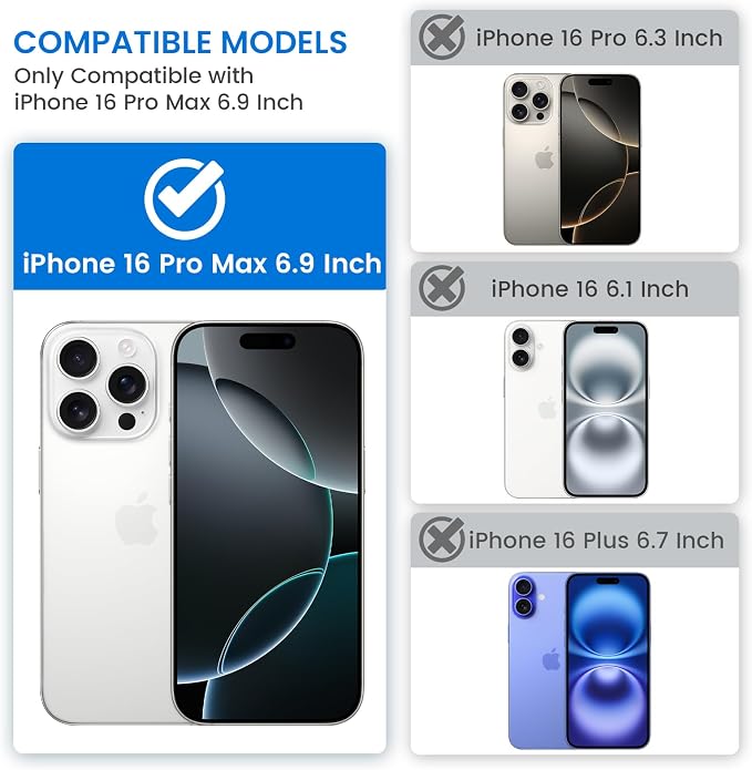 VEGO for iPhone 16 Pro Max Case with Privacy Screen Protector Rose Gold | Slide Camera Cover & Ring Kickstand Military Grade Heavy Duty Protection Cover for iPhone 16 ProMax - Rose Gold - Image 2