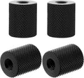 4 Pcs Double Female Thread Tripod Cylinder Adapter Screw 1/4 to 1/4 with Center 1/4-20 Thread Photography Equipment Camera Tripod Nut Accessories Suitable for Electric Rails and Light Stands by Vin+Beauty