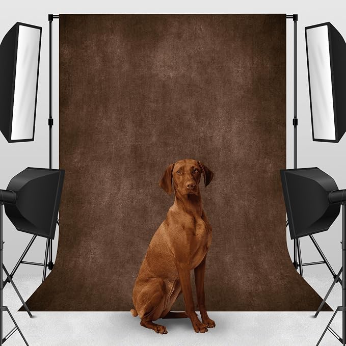 Brown Photo Backdrop Studio Abstract Texture Photography Background 6x9ft | Creative Background Photography Studio Shooting Canvas Professional Portrait - Image 3